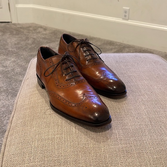 To Boot New York, Duke Burnished Calf Wingtips - Picture 2 of 2